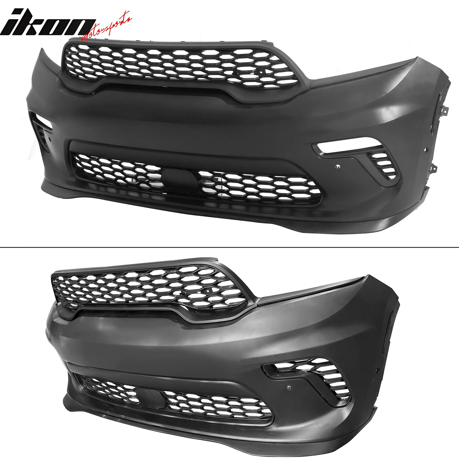 21-24 Dodge Durango Front Rear Bumper Cover Hellcat Style V1 Diffuser