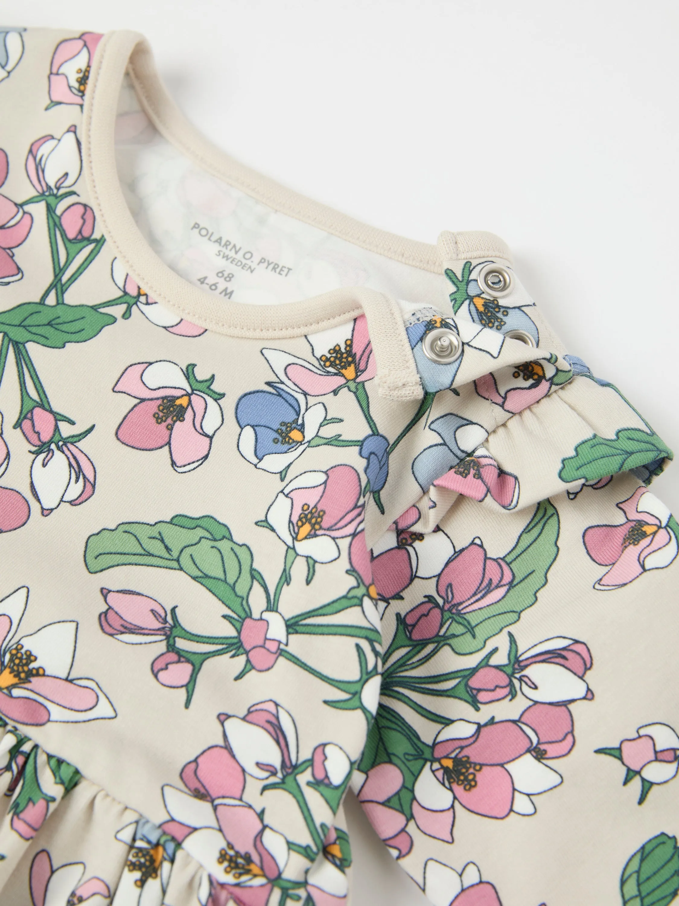 Apple Blossom Print Babygrow