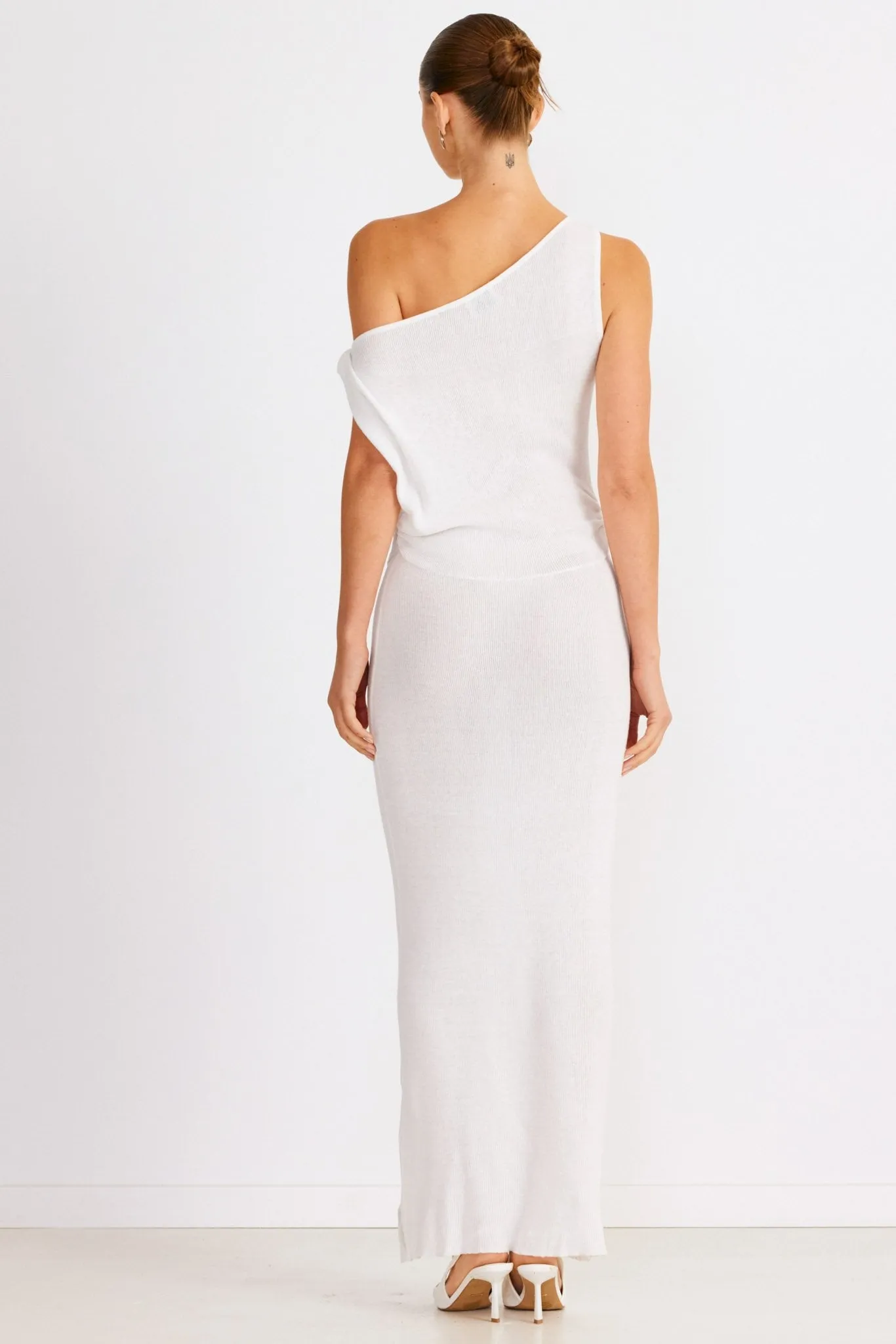 Calina Maxi Dress - White