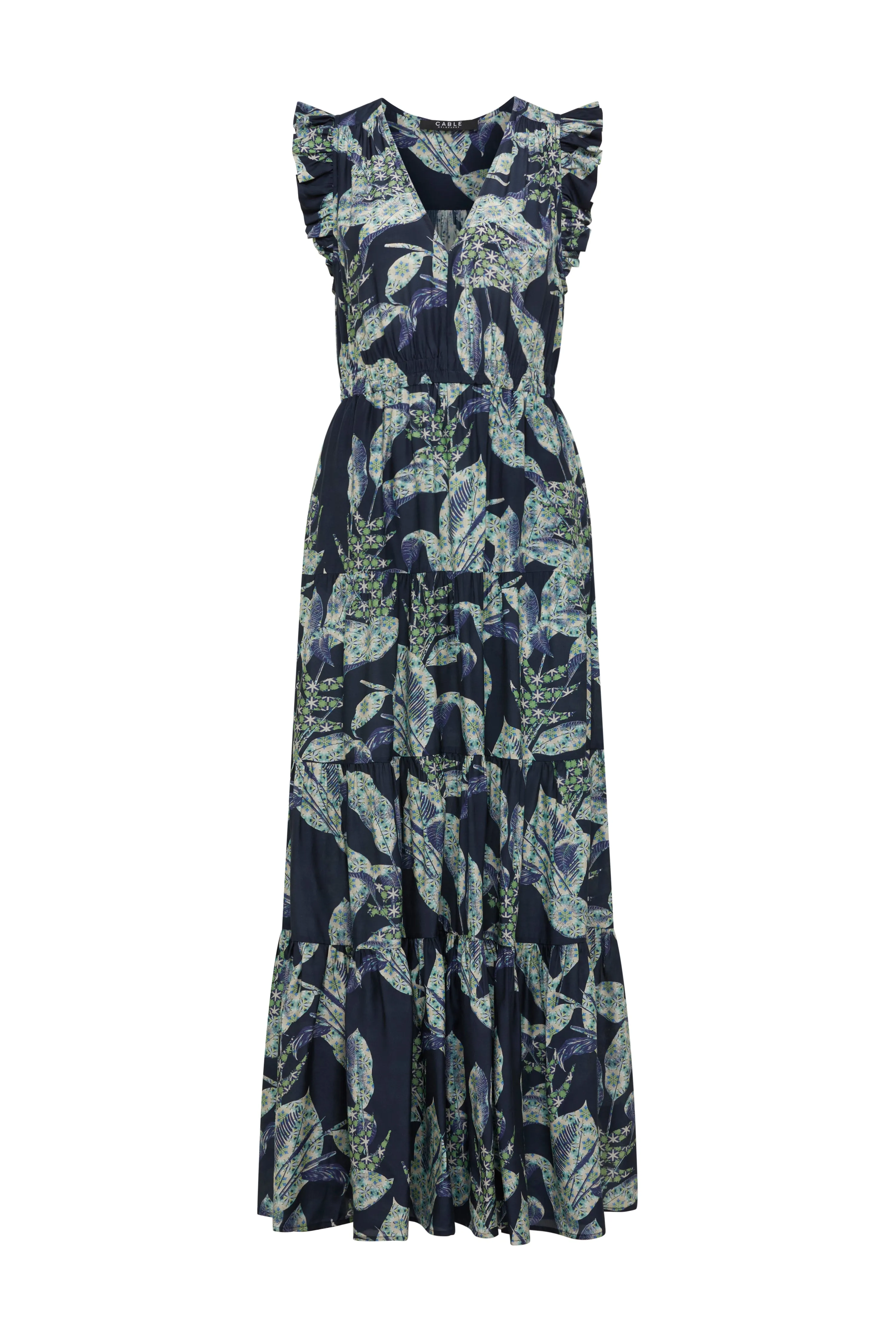 Havana Maxi Dress - Navy Floral