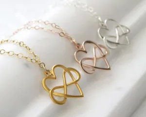 Infinity Heart Necklace