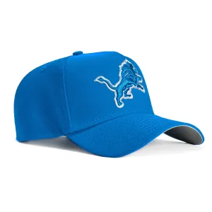 New Era 9Forty A-Frame Detroit Lions Snapback OTC Hat - Light Blue