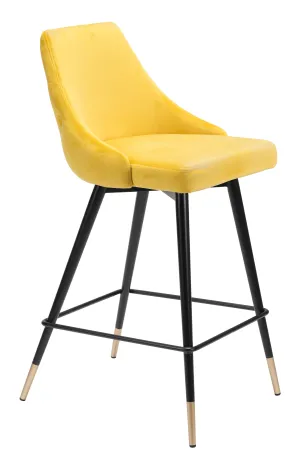 Piccolo Counter Stool Yellow