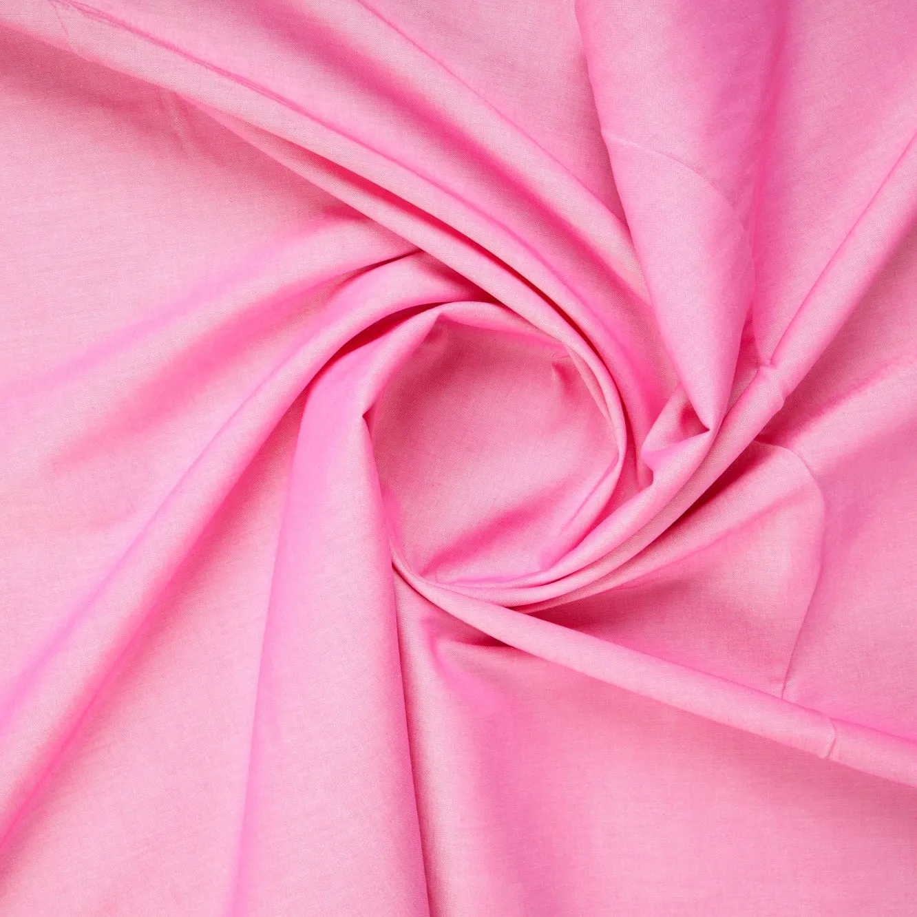 Pink Solid Yarn Dyed Cotton Fabric TU 2209