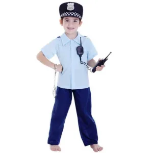 Policeman Deluxe Child Costume