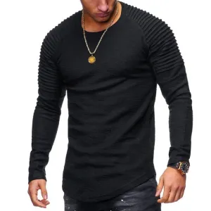 Pologize™ Pleated Long Sleeve Shirt