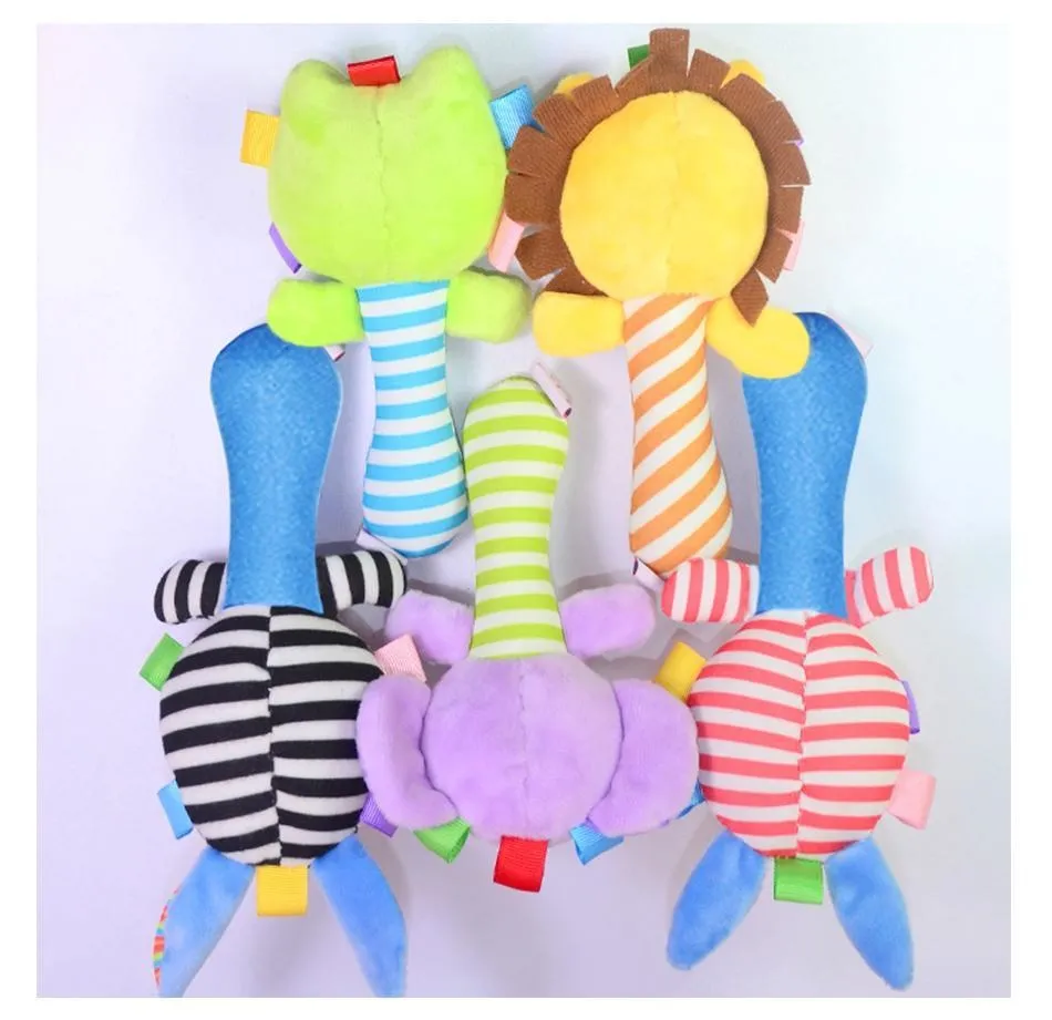 Soft Animal Rattle (5 Styles)