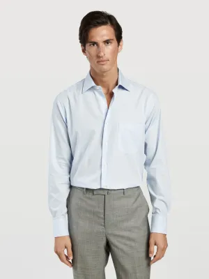 Timeless essential regular fit business end-on-end shirt