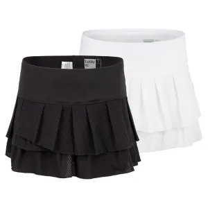 Women's Wavy Pleat Tier Tennis Skort